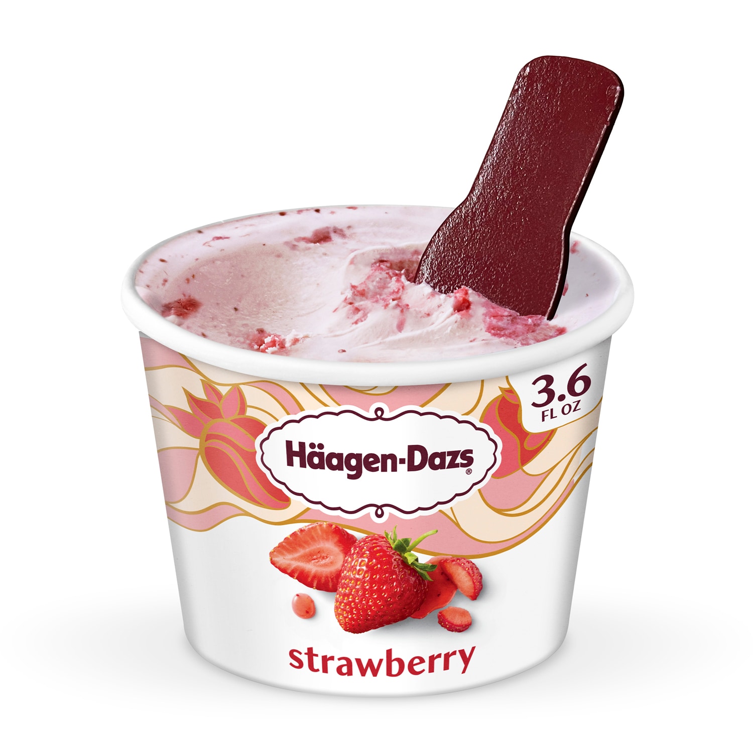 Haagen-Dazs Ice Cream Mini Cup, Strawberry
