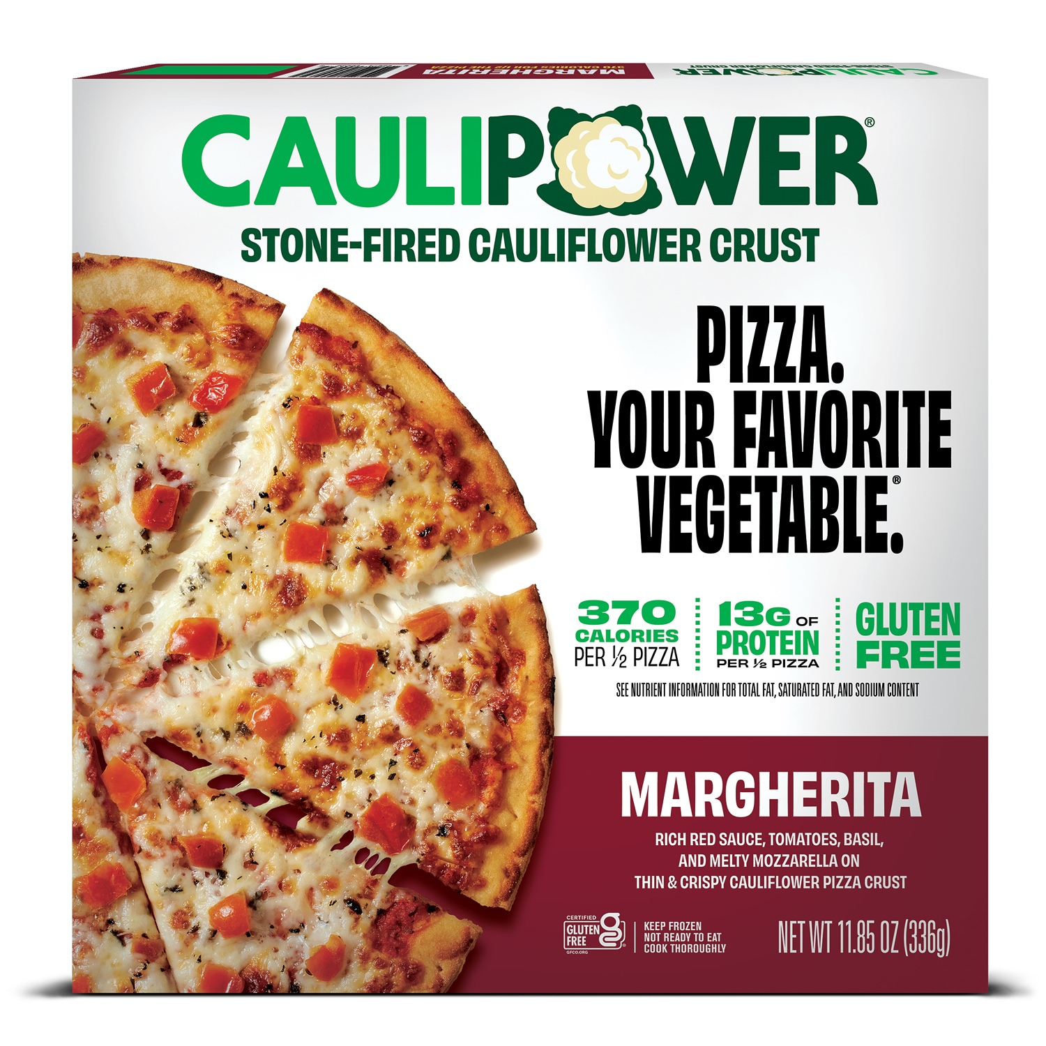 CAULIPOWER Cauliflower Crust Pizza, Margherita