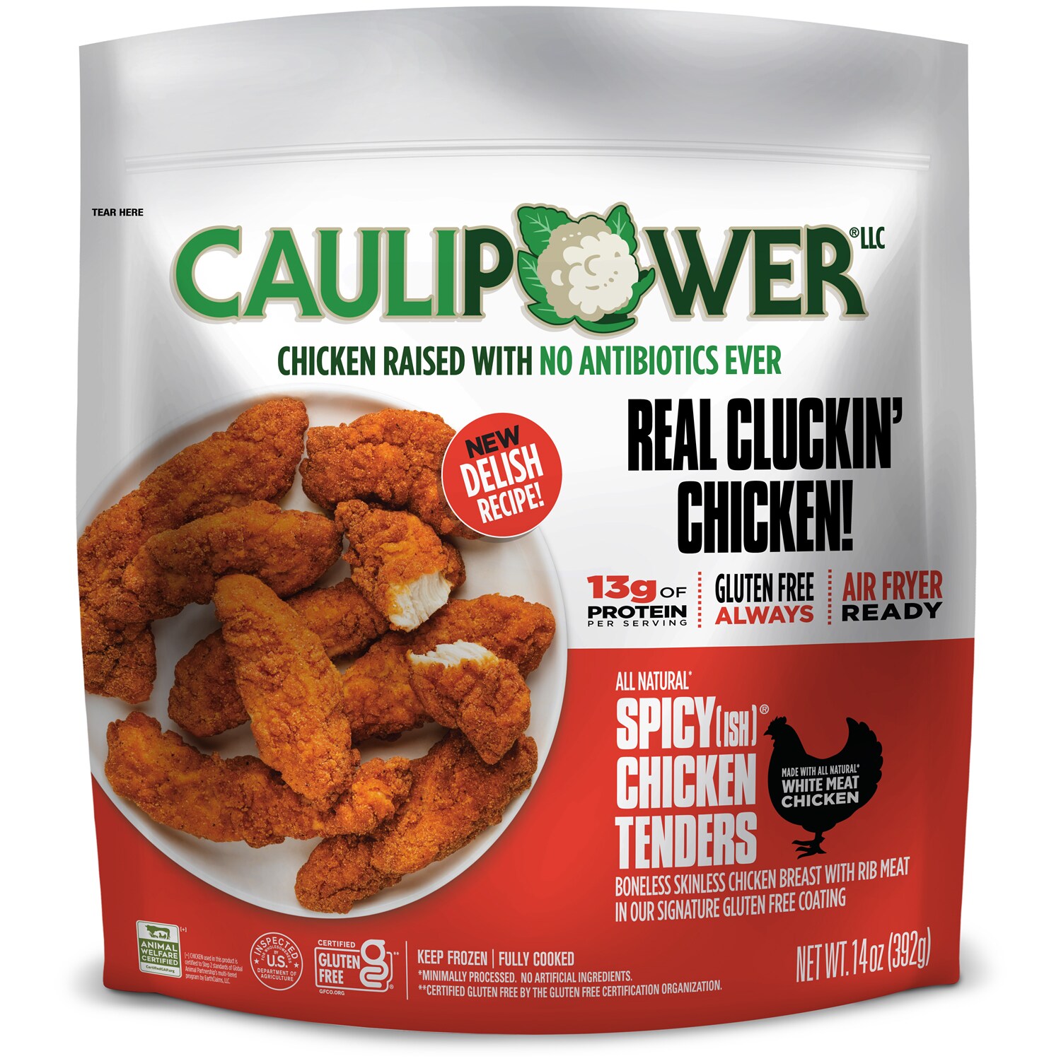 CAULIPOWER Baked Spicy(ish) Chicken Tenders