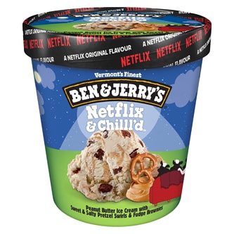 Ben & Jerry's Ice Cream, Netflix & Chill'd