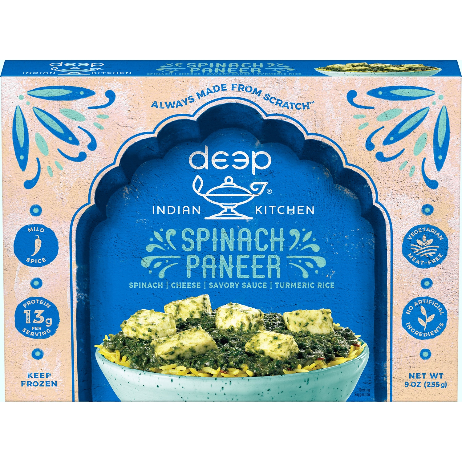 Deep Indian Kitchen Spinach Paneer