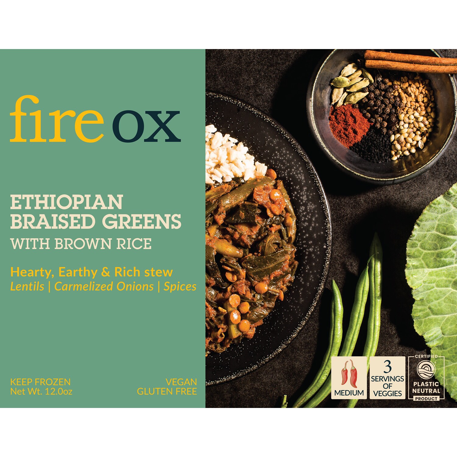 Fire Ox Braised Ethiopian Greens