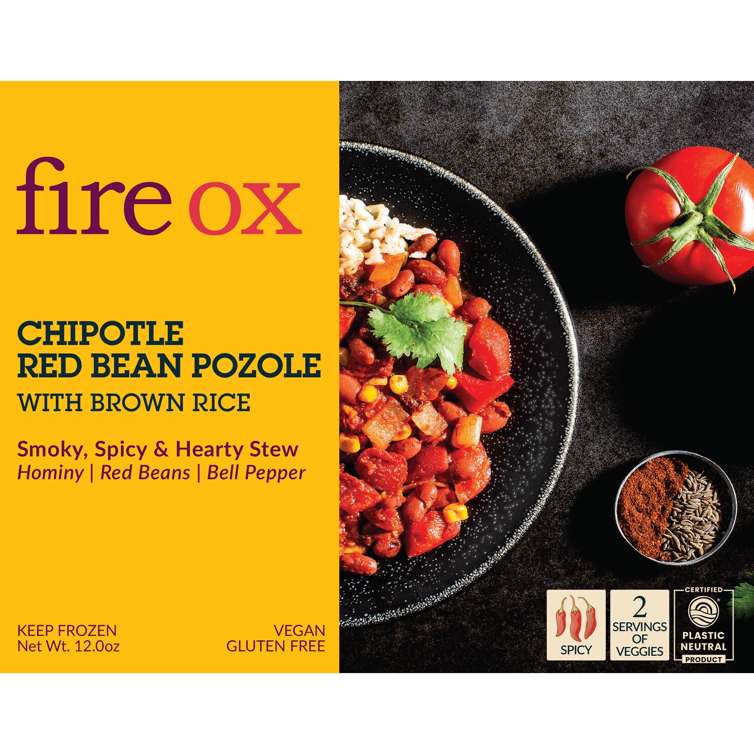 Fire Ox Chipotle Red Bean Pozole