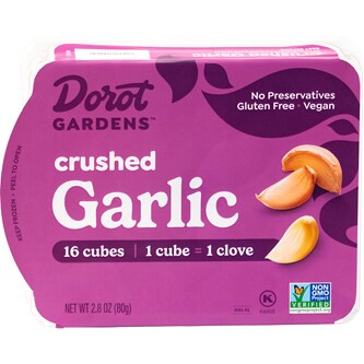 Dorot Gardens Crushed Garlic, Frozen