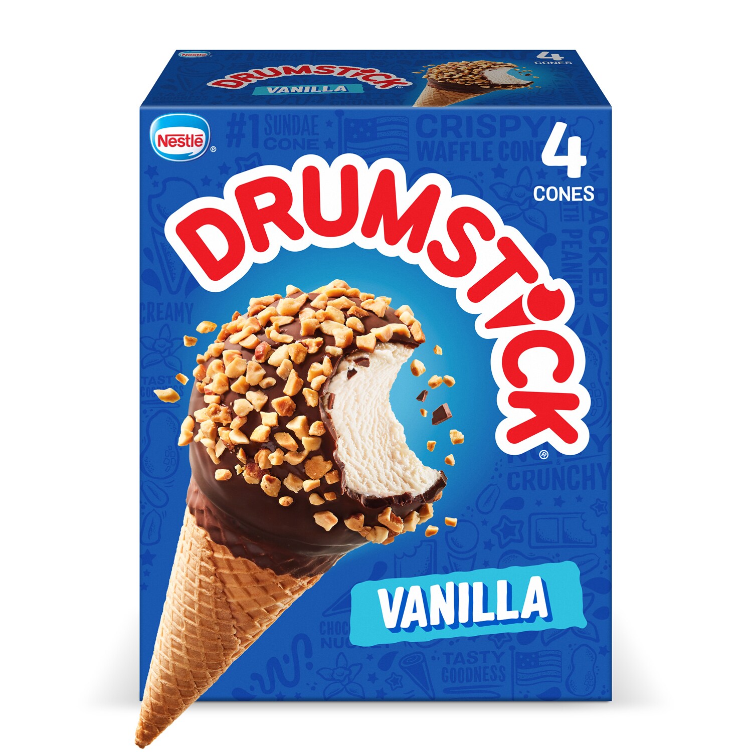 Nestlé Drumstick Cones, Vanilla