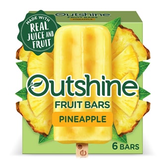 Outshine Fruit Bars, Pineapple