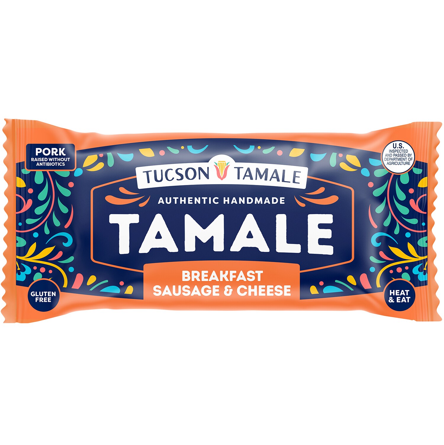 Tucson Tamale Breakfast Sausage & Cheese Tamale