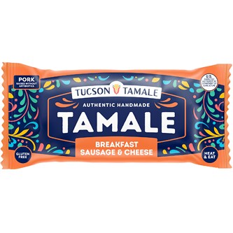 Tucson Tamale Breakfast Sausage & Cheese Tamale