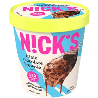 N!ck's Light Ice Cream, Triple Chocolate Brownie