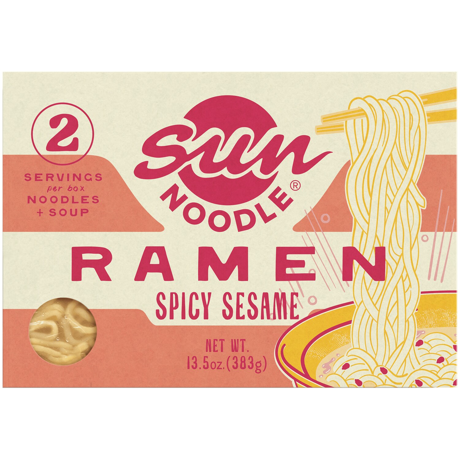 Sun Noodle Spicy Sesame Ramen Kit, Frozen