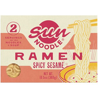Sun Noodle Spicy Sesame Ramen Kit, Frozen