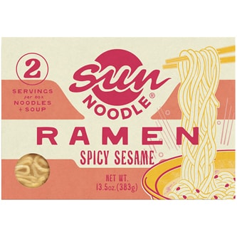 Sun Noodle Spicy Sesame Ramen Kit, Frozen