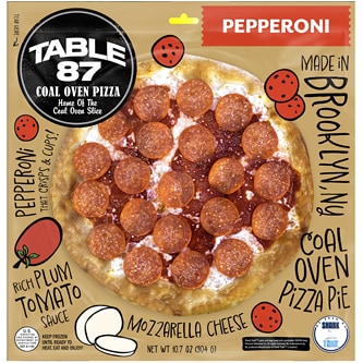 Table 87 Coal Oven Pizza, Pepperoni, Frozen