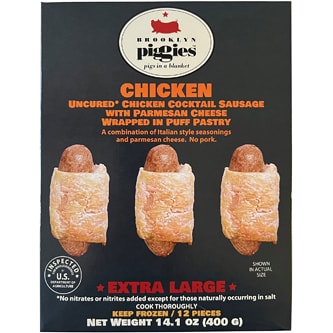 Brooklyn Piggies Pigs in a Blanket, Chicken, Frozen