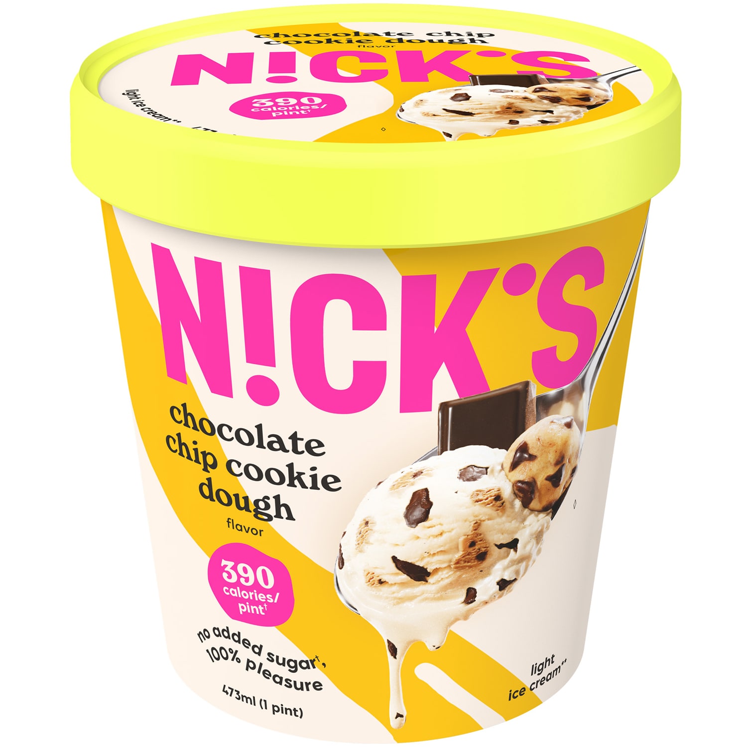 N!ck's Light Ice Cream, Chocolate Chip Cookie Dough