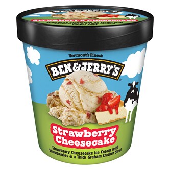 Ben & Jerry's Ice Cream, Strawberry Cheesecake