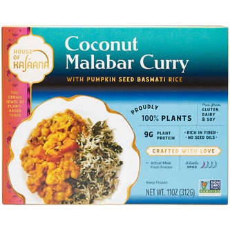 House of Kajaana Coconut Malabar Curry with Pumpkin Seed Basmati Rice, Frozen