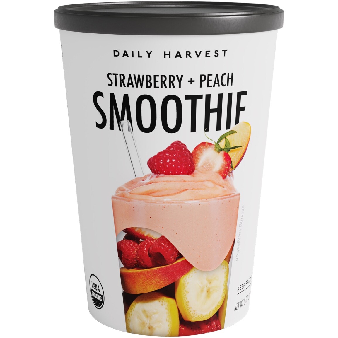 Daily Harvest Smoothie, Strawberry + Peach, Frozen