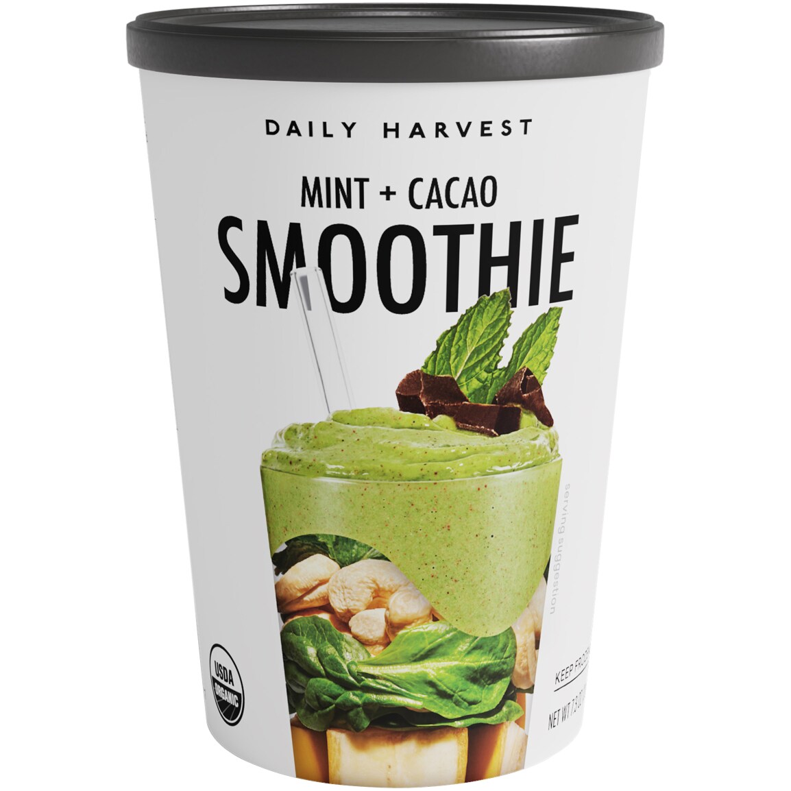 Daily Harvest Smoothie, Mint + Cacao, Frozen