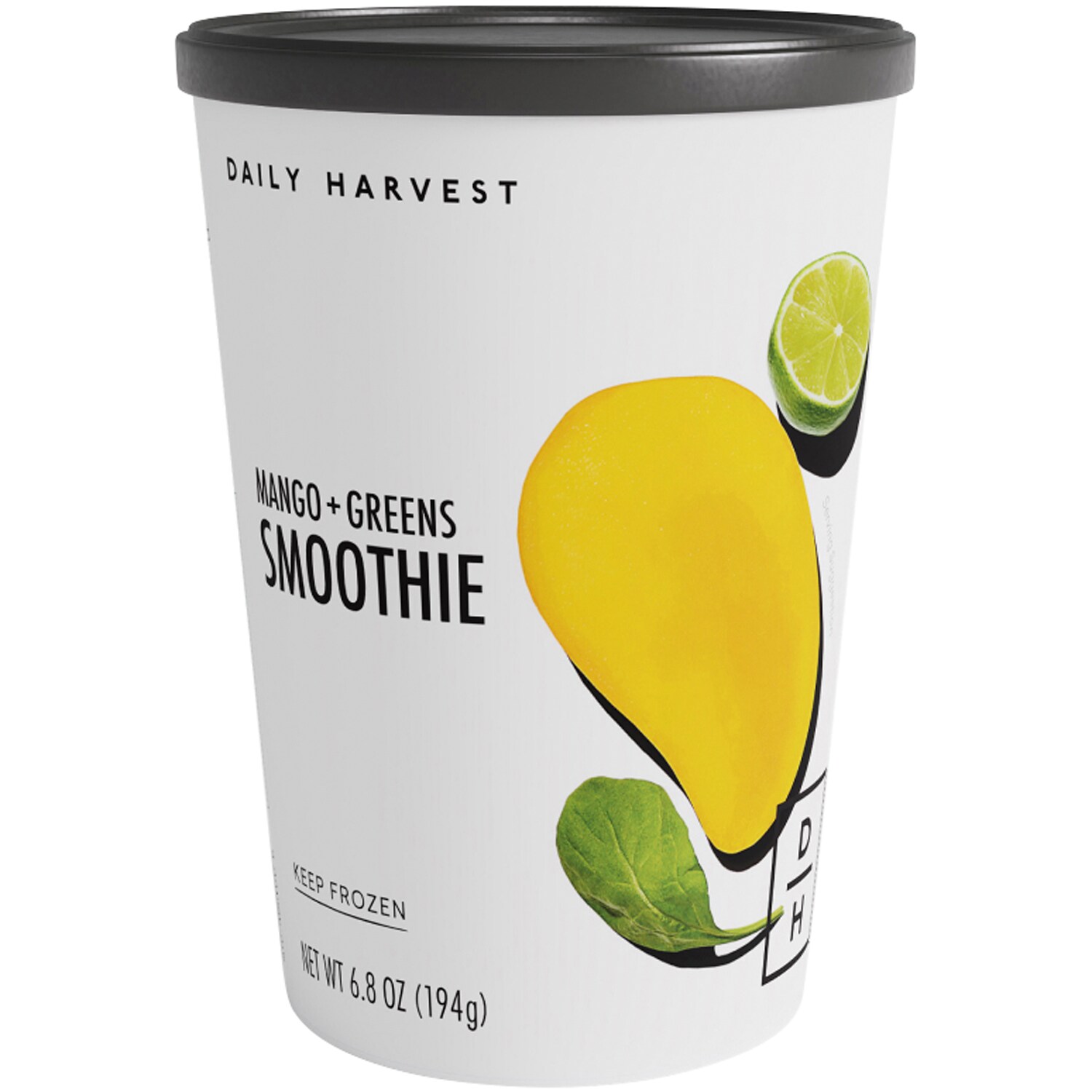 Daily Harvest Smoothie, Mango + Greens, Frozen