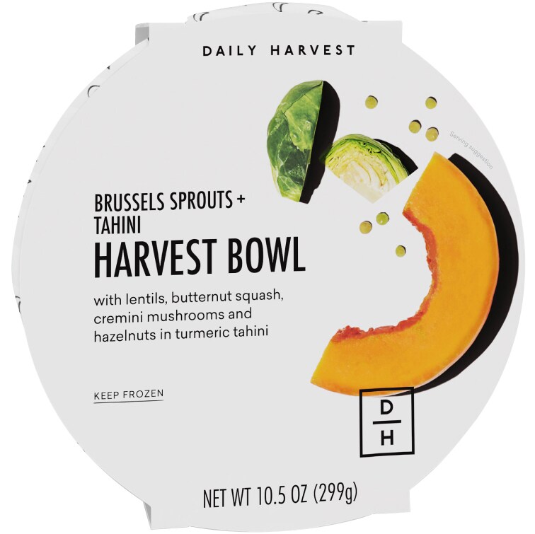 Daily Harvest Harvest Bowl, Brussels Sprouts + Tahini, Frozen