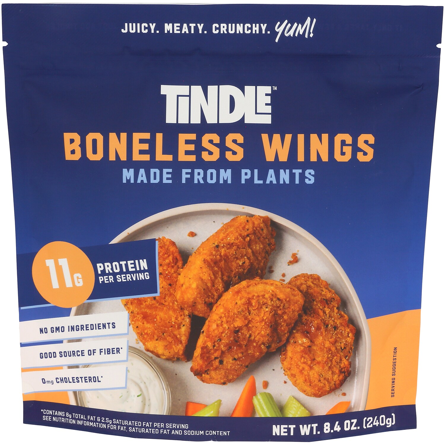 TiNDLE Made From Plants Chicken Wings, Frozen