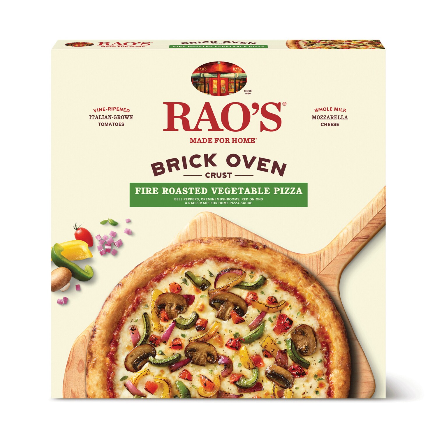 Rao's Brick Oven Crust Pizza, Fire Roasted Vegetable, Frozen