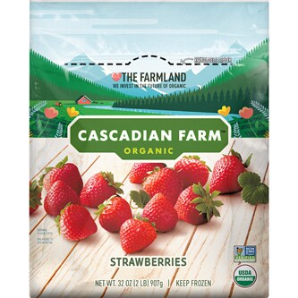 Cascadian Farm Organic Strawberries, Frozen