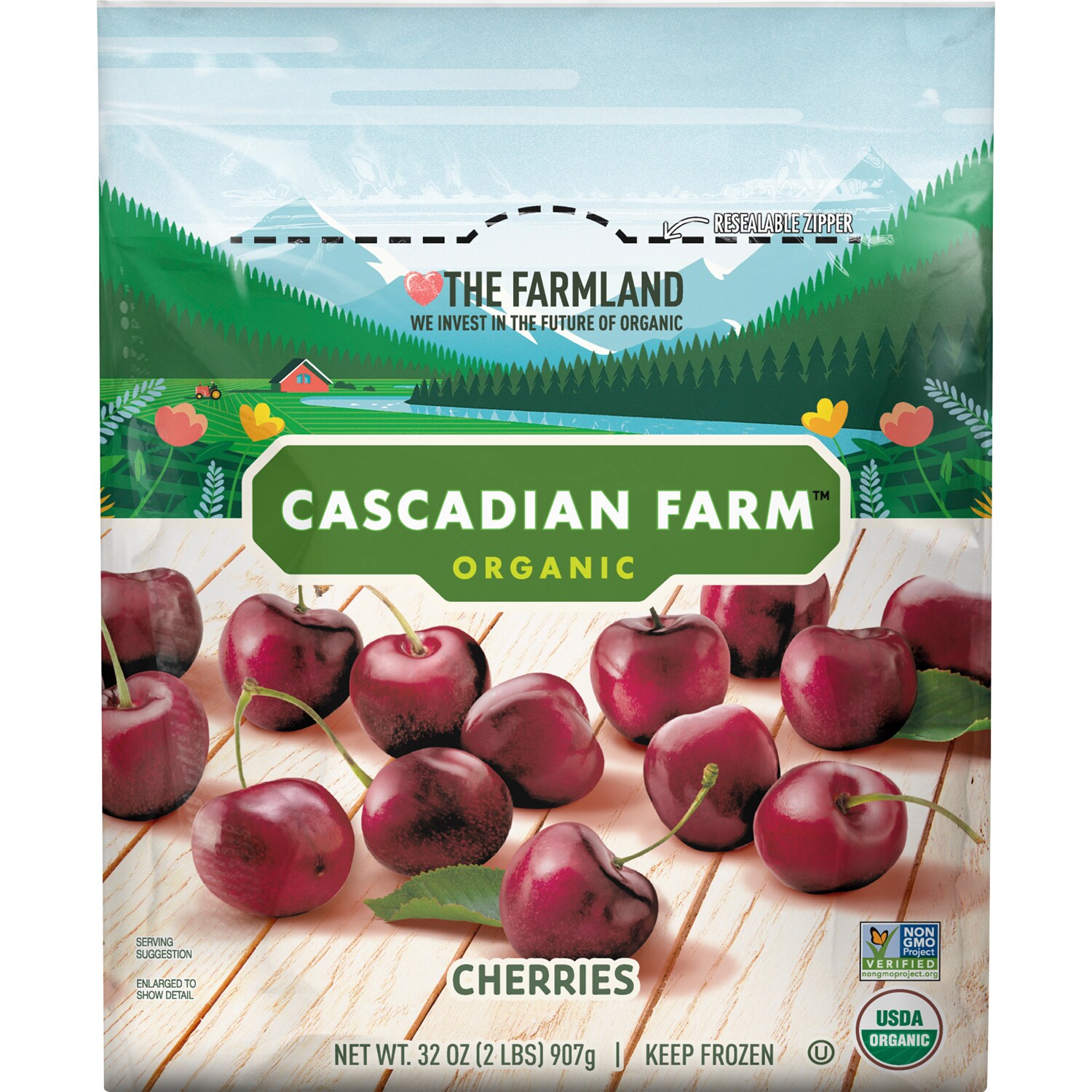 Cascadian Farm Organic Cherries, Frozen