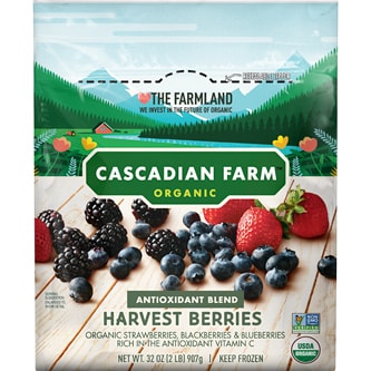Cascadian Farm Organic Antioxidant Blend Harvest Berries, Frozen