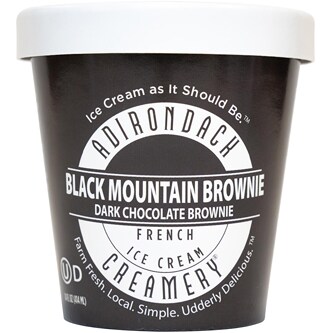 Adirondack Creamery Ice Cream, Black Mountain Brownie