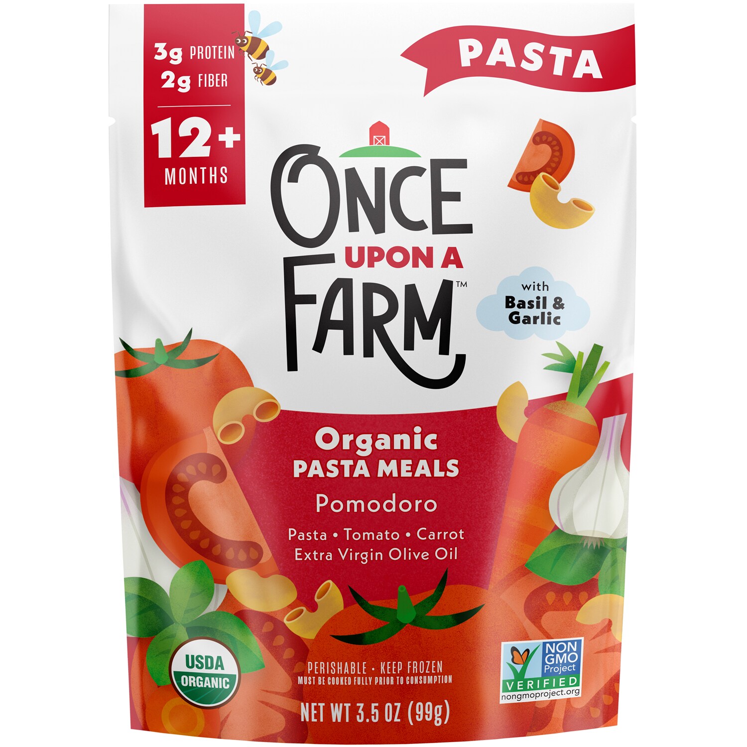 Once Upon a Farm Organic Pasta Meals, Pomodoro, Frozen