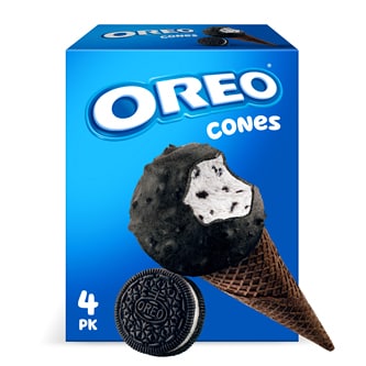 Oreo Frozen Dessert Cones