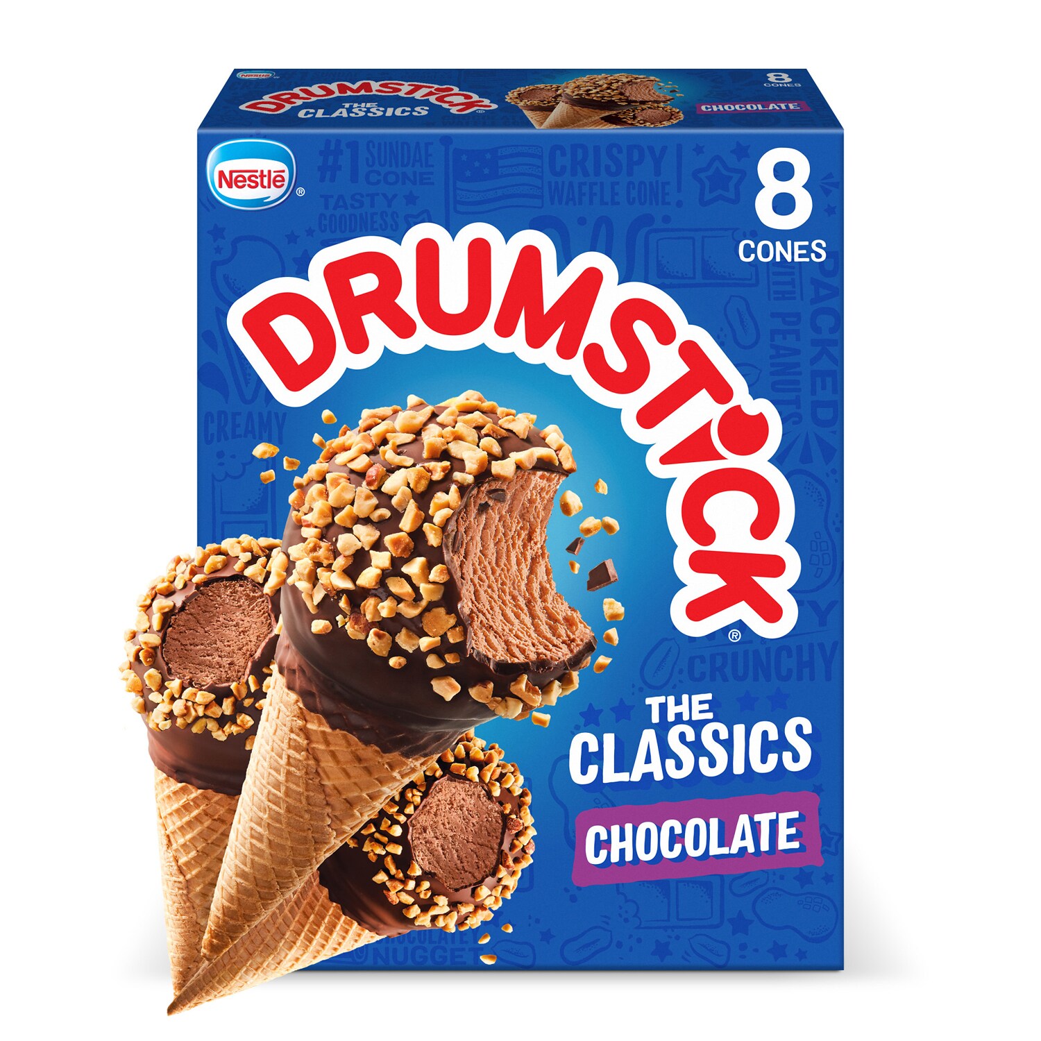 Nestlé Drumstick Cones, Chocolate