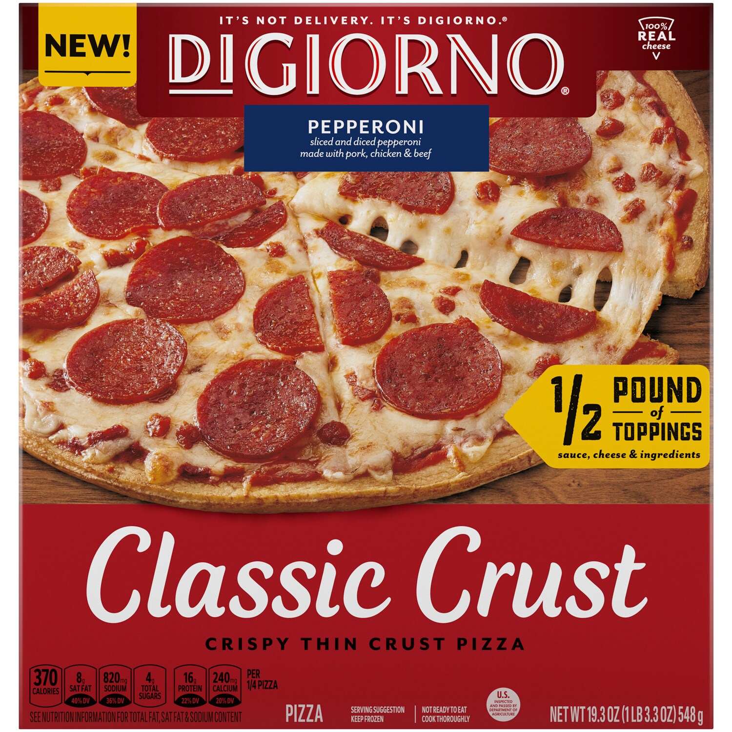 DiGiorno Classic Crust Pizza, Pepperoni
