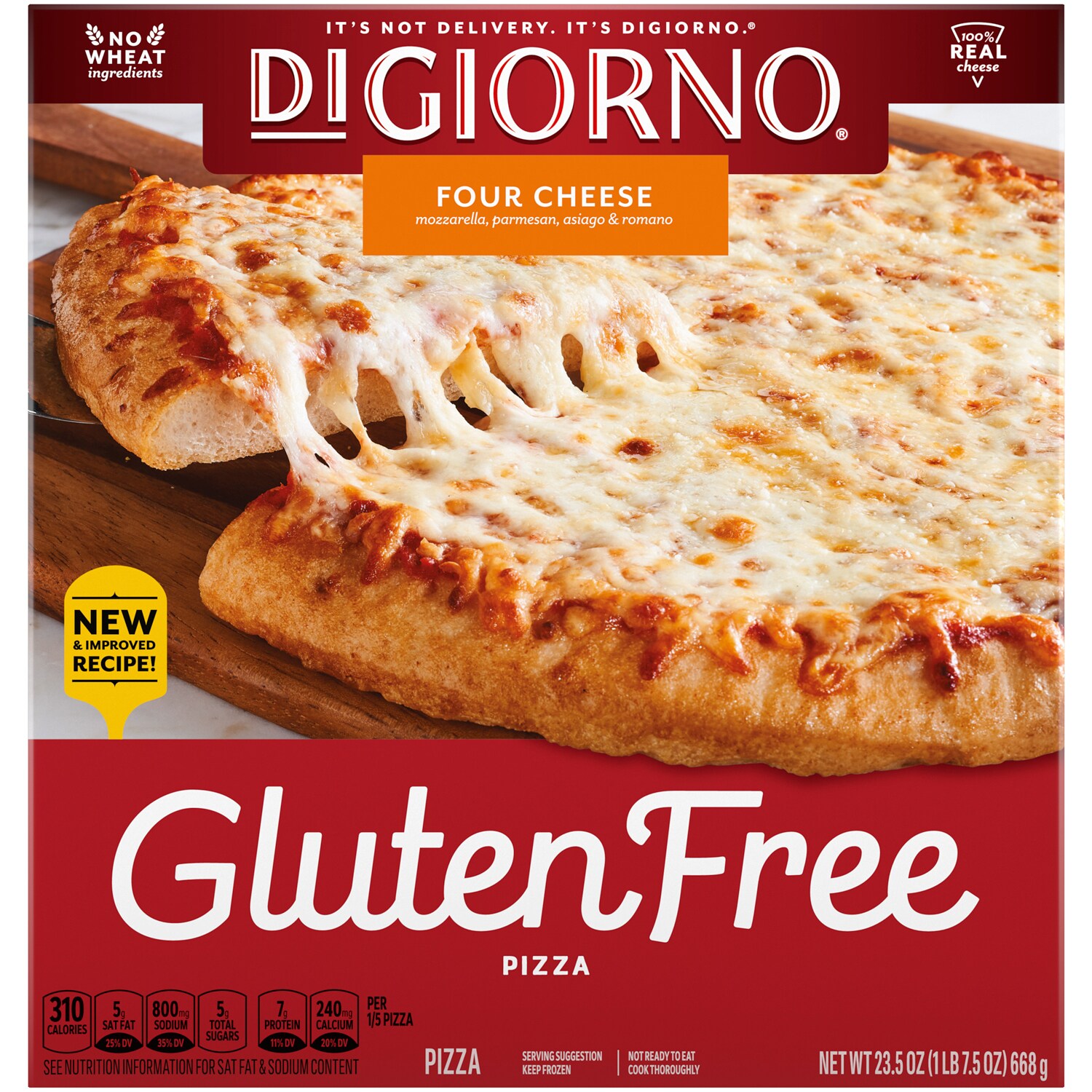 DiGiorno Gluten-Free Pizza, Four Cheese