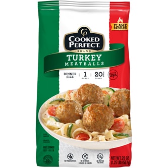 Cooked Perfect Turkey Meatballs