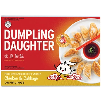 Dumpling Daughter Dumplings, Chicken & Cabbage, Frozen