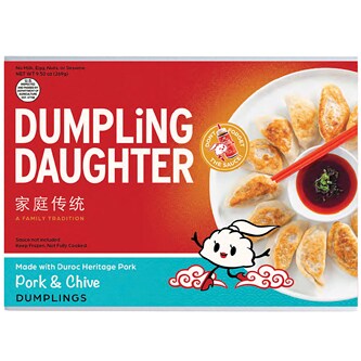 Dumpling Daughter Dumplings, Pork & Chive, Frozen
