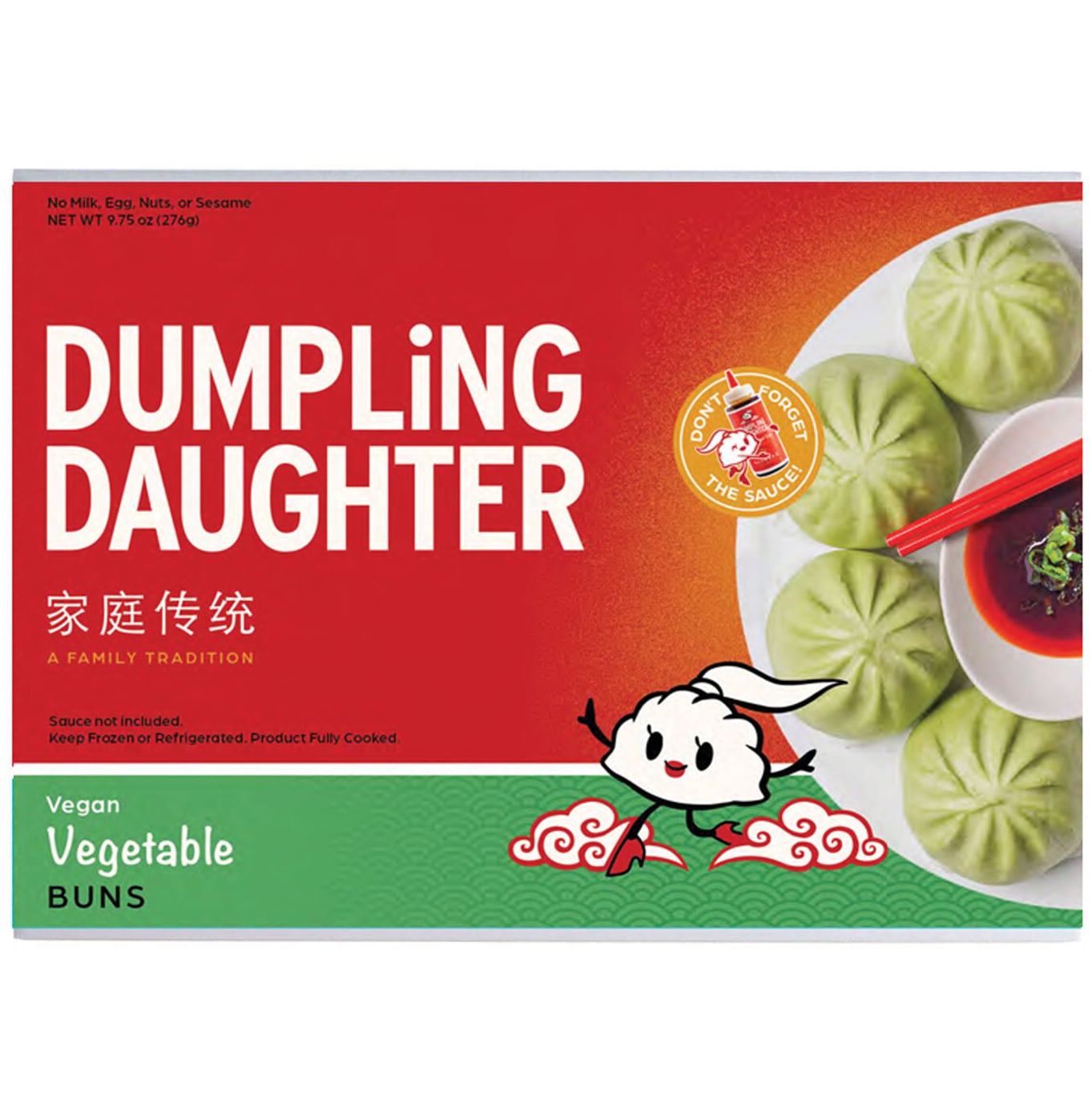 Dumpling Daughter Vegetable Buns, Frozen