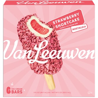 Van Leeuwen Ice Cream Crunch Strawberry Shortcake French Ice Cream Bar