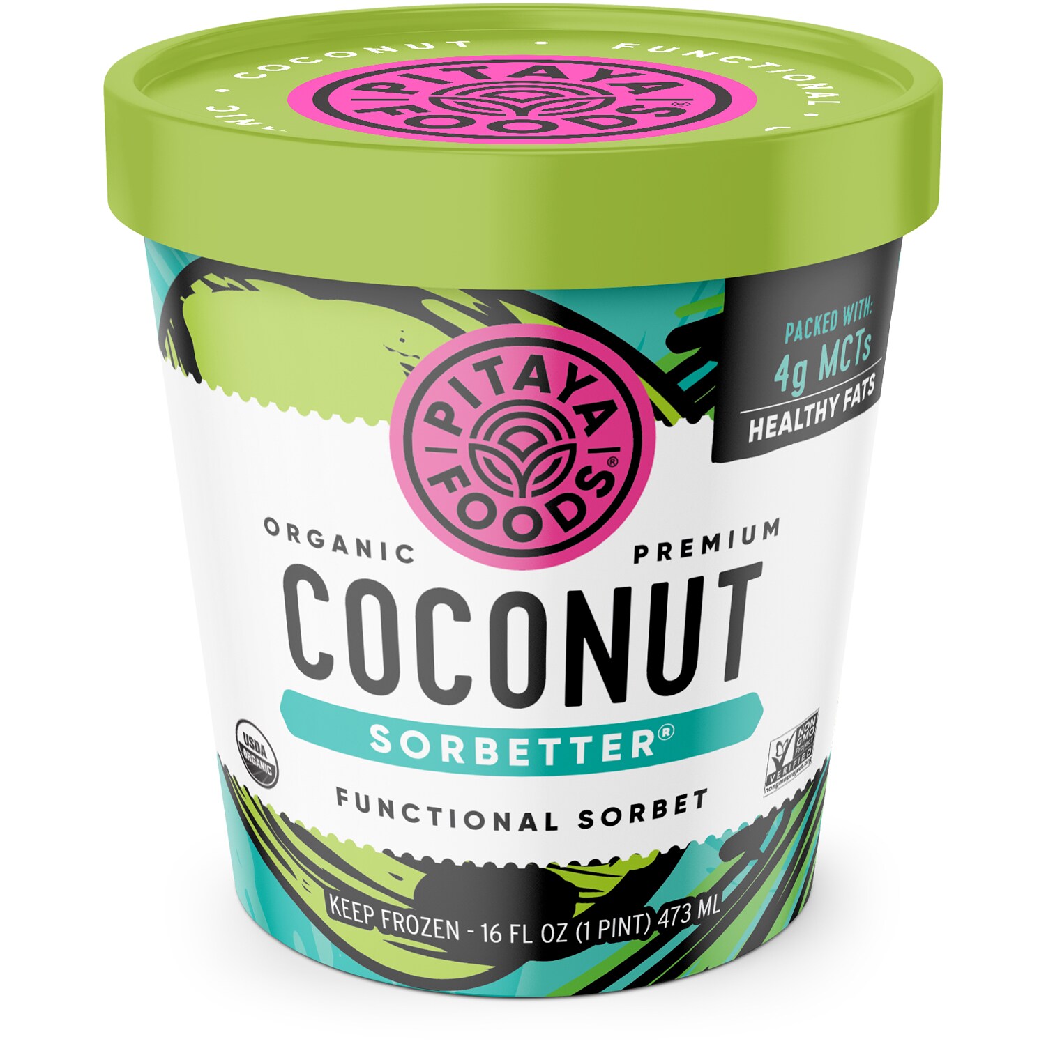 Pitaya Foods Organic Coconut, Sorbetter