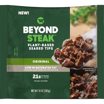 Beyond Meat Beyond Steak, Seared Tips, Original