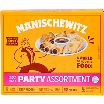 Manischewitz Party Assortment Mix, Frozen