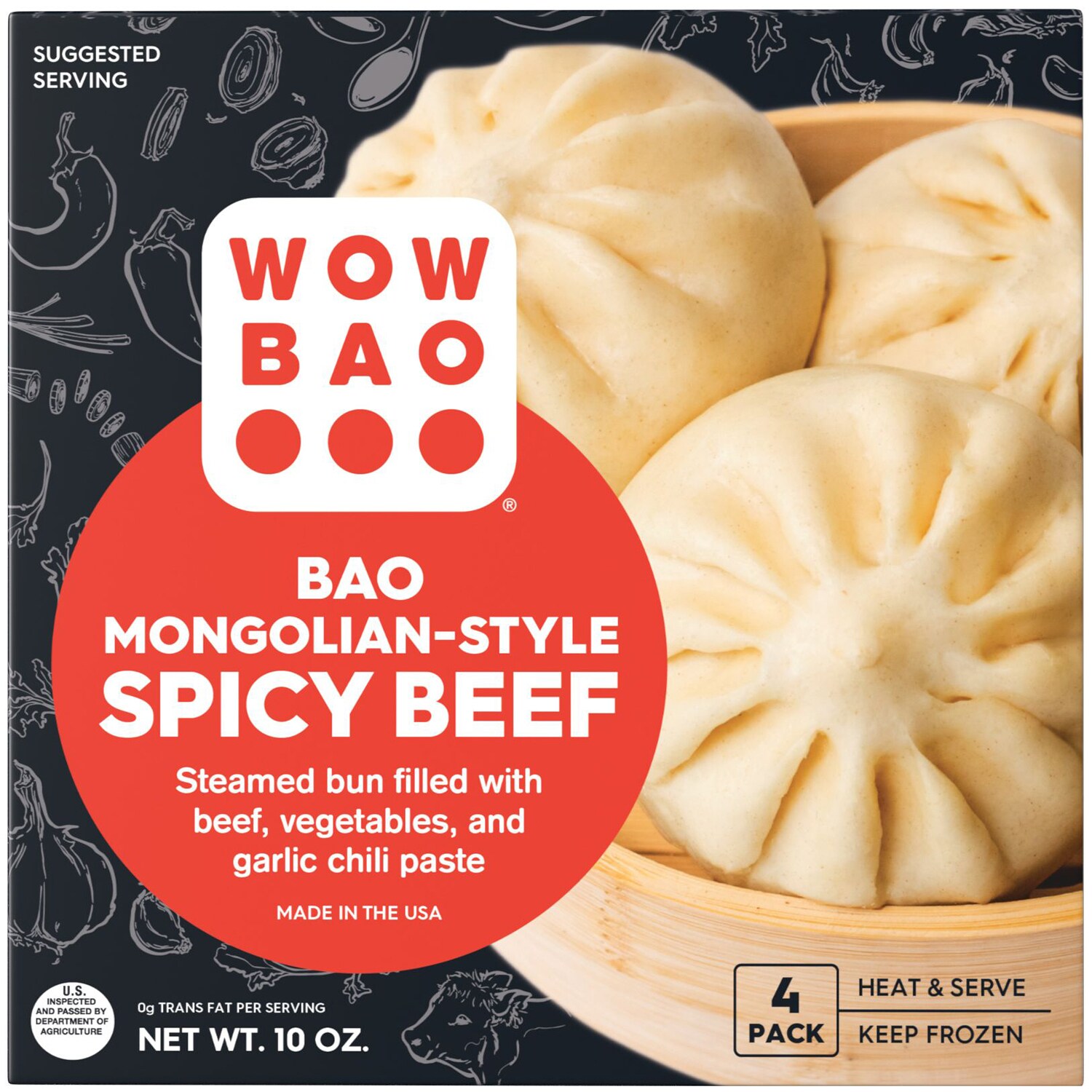 Wow Bao Bao, Mongolian Style Spicy Beef
