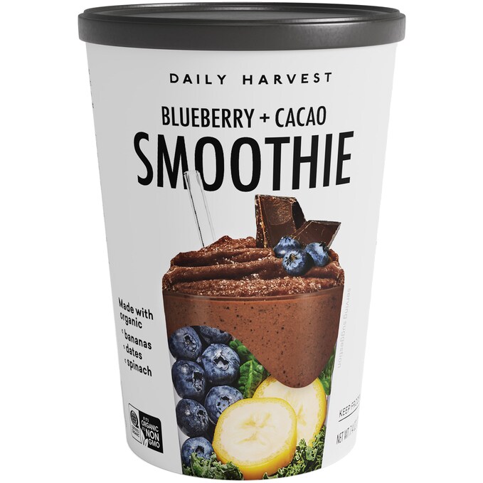 Daily Harvest Smoothie, Blueberry + Cacao