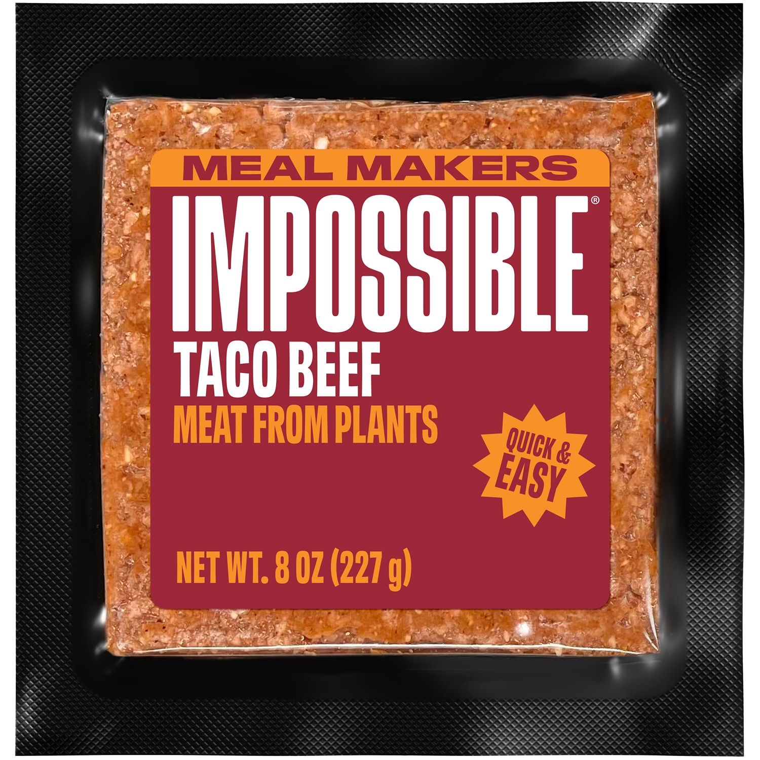 Impossible Taco Beef Meat from Plants, Meal Makers
