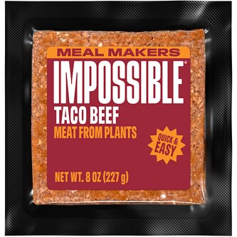 Impossible Taco Beef Meat from Plants, Meal Makers