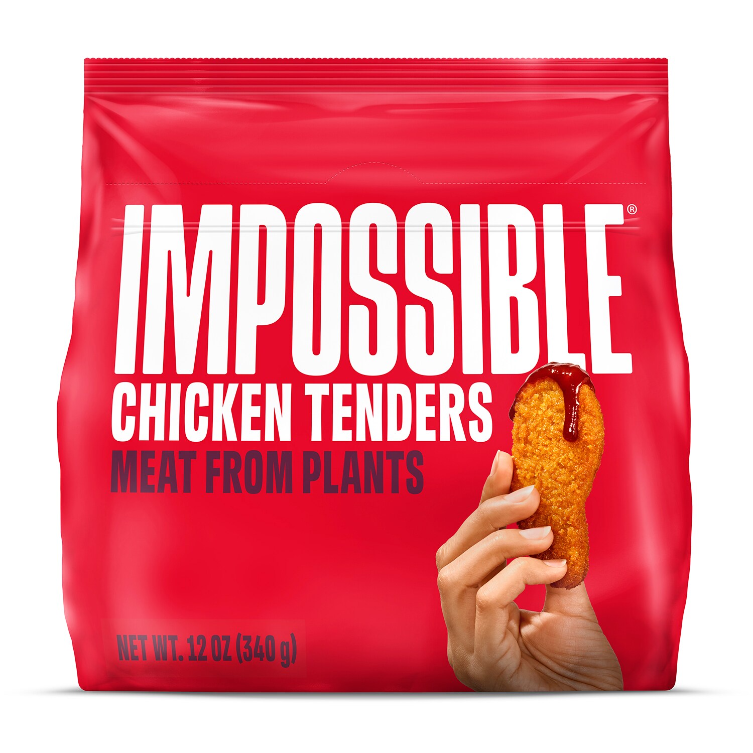 Impossible Chicken Tenders Meat from Plants, Fully Cooked, Frozen