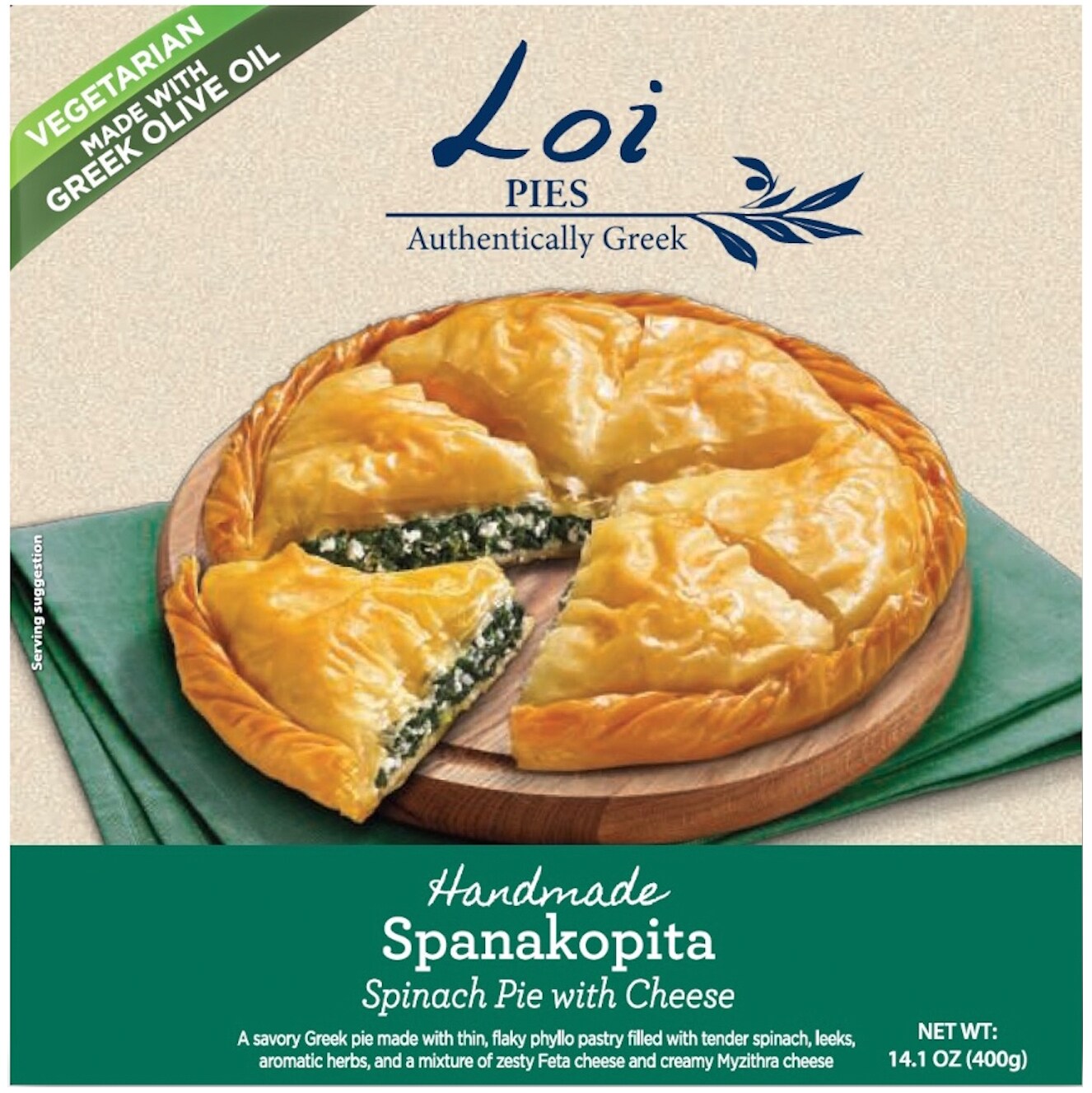 Loi Greek Handmade Pies, Spanakopita Classic